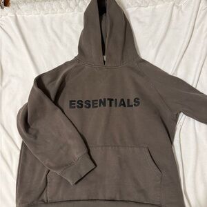 Essentials Men's Taupe Hoodie